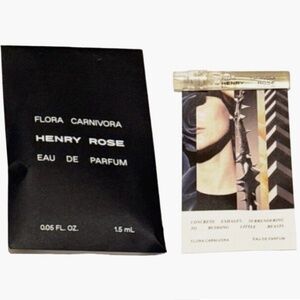 Henry Rose FLORA CARNIVORA Mini Travel Vial NEW SEALED
